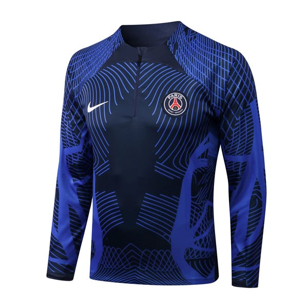 Trainings-Sweatshirt PSG Top 2023 Blau 2